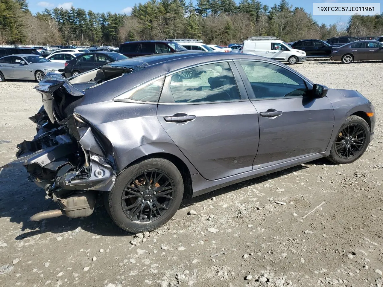 2018 Honda Civic Lx VIN: 19XFC2E57JE011961 Lot: 47933934