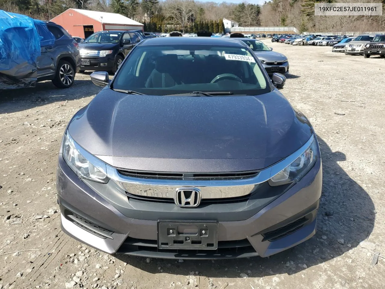 2018 Honda Civic Lx VIN: 19XFC2E57JE011961 Lot: 47933934