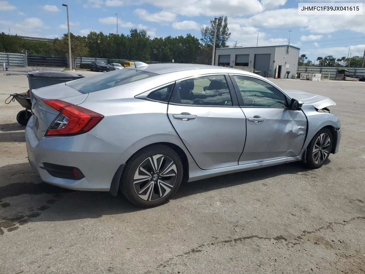 2018 Honda Civic Ex VIN: JHMFC1F39JX041615 Lot: 51449034