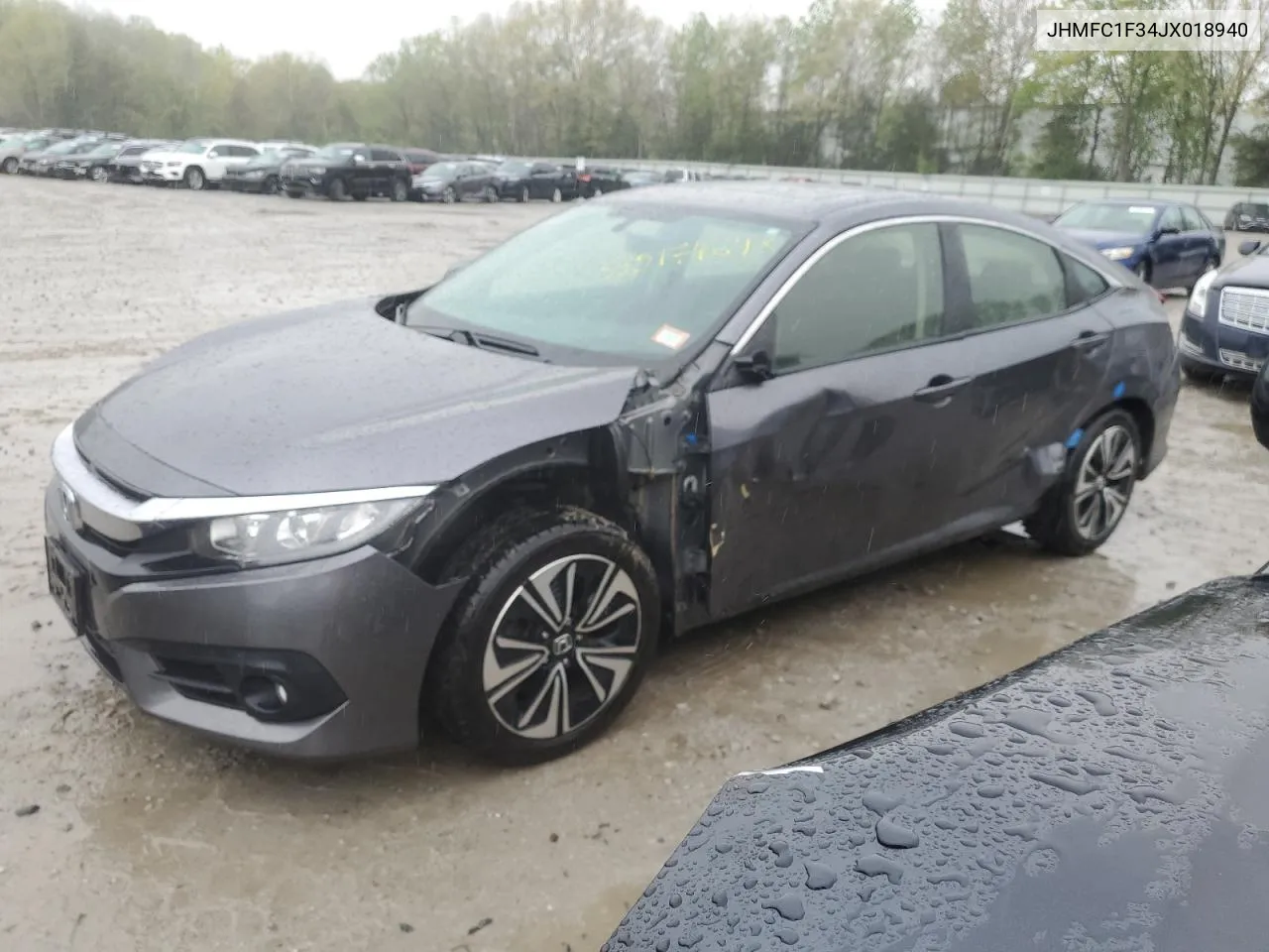 JHMFC1F34JX018940 2018 Honda Civic Ex