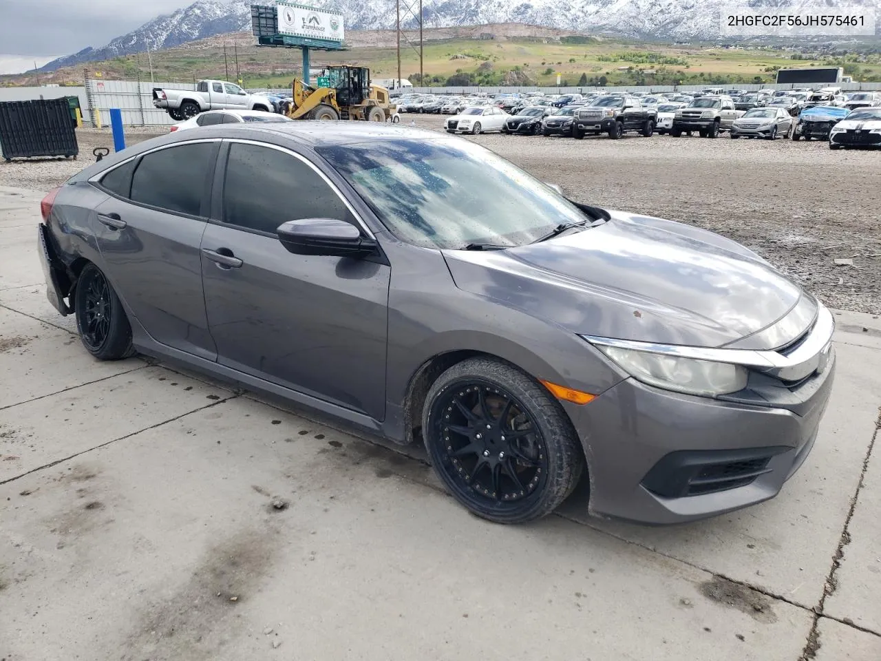 2018 Honda Civic Lx VIN: 2HGFC2F56JH575461 Lot: 53622824