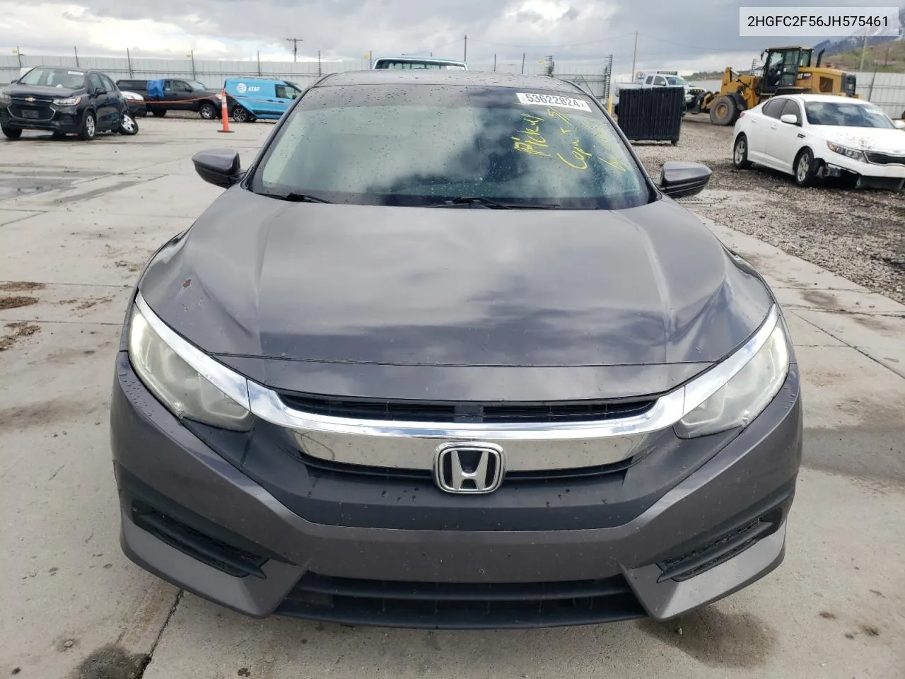 2018 Honda Civic Lx VIN: 2HGFC2F56JH575461 Lot: 53622824