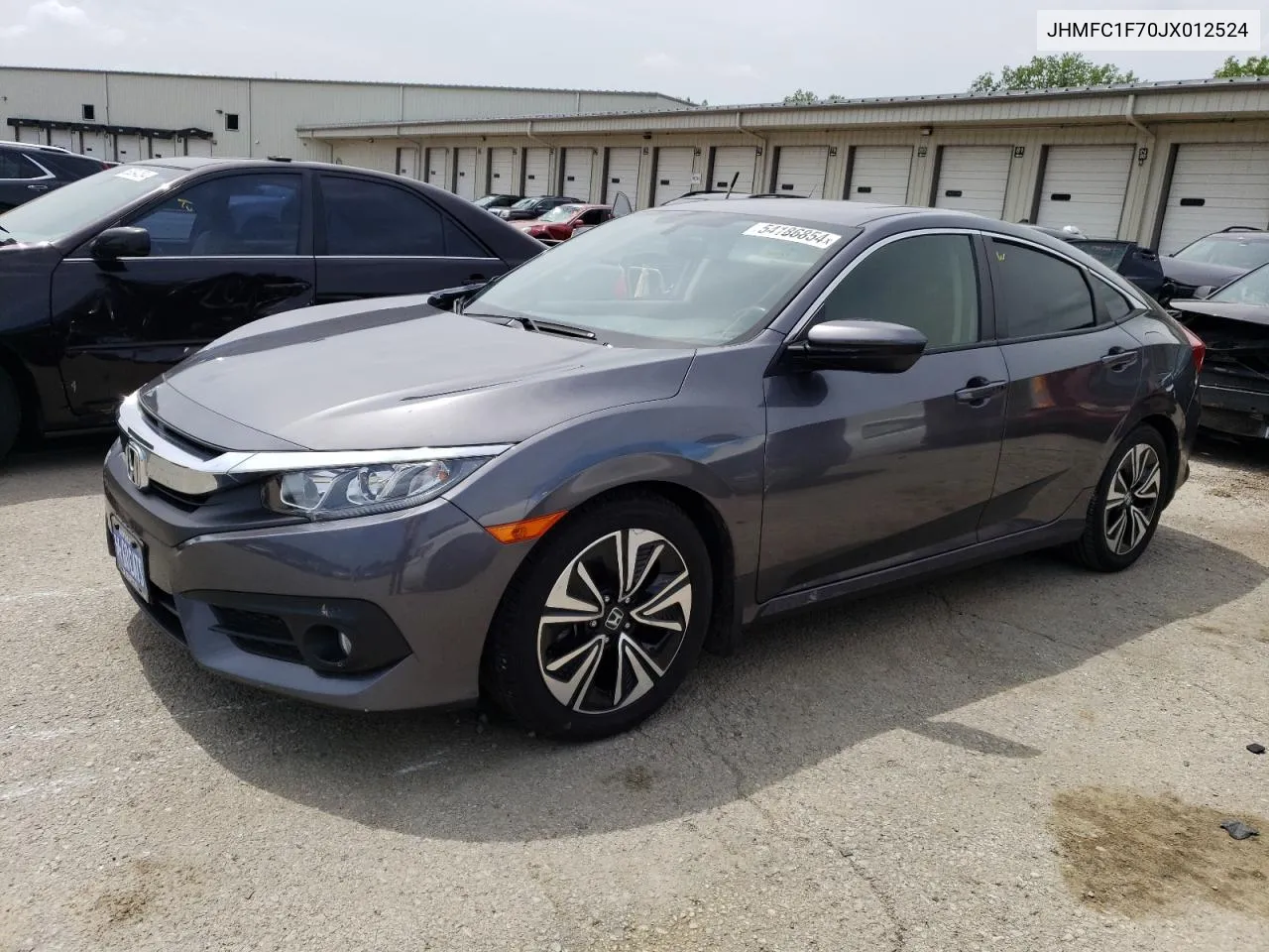 2018 Honda Civic Exl VIN: JHMFC1F70JX012524 Lot: 54186854