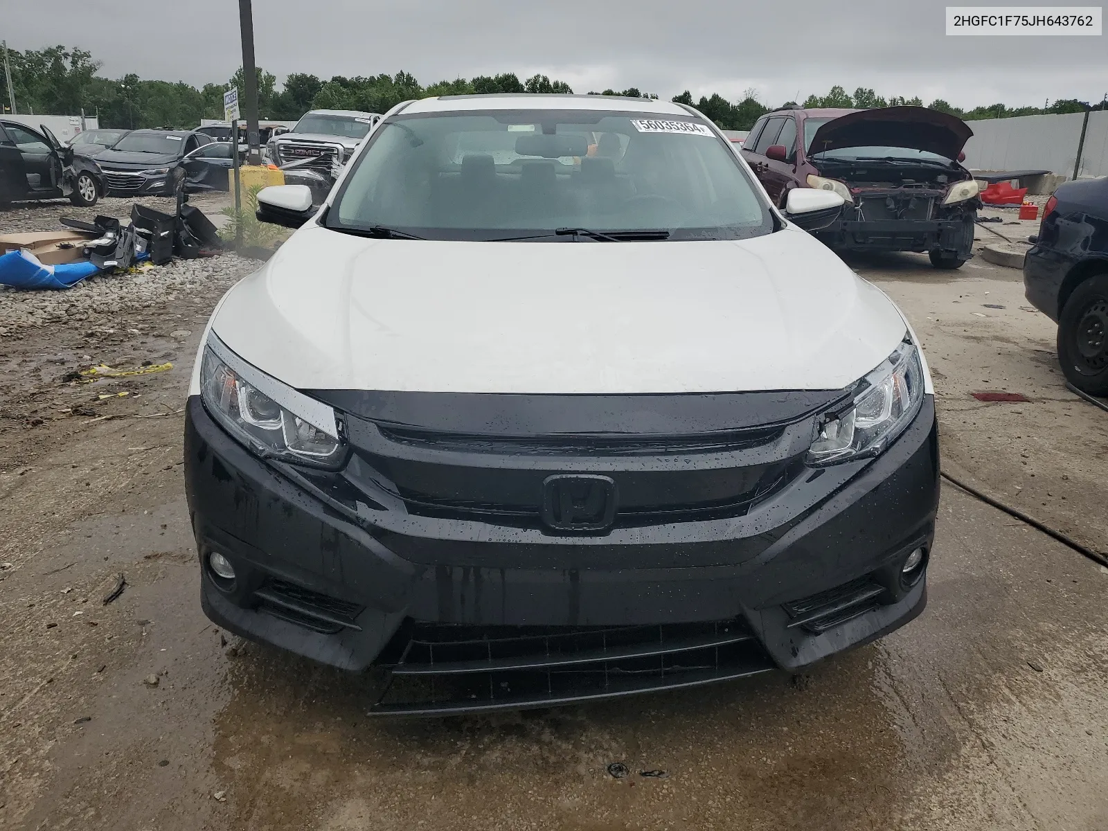 2HGFC1F75JH643762 2018 Honda Civic Exl