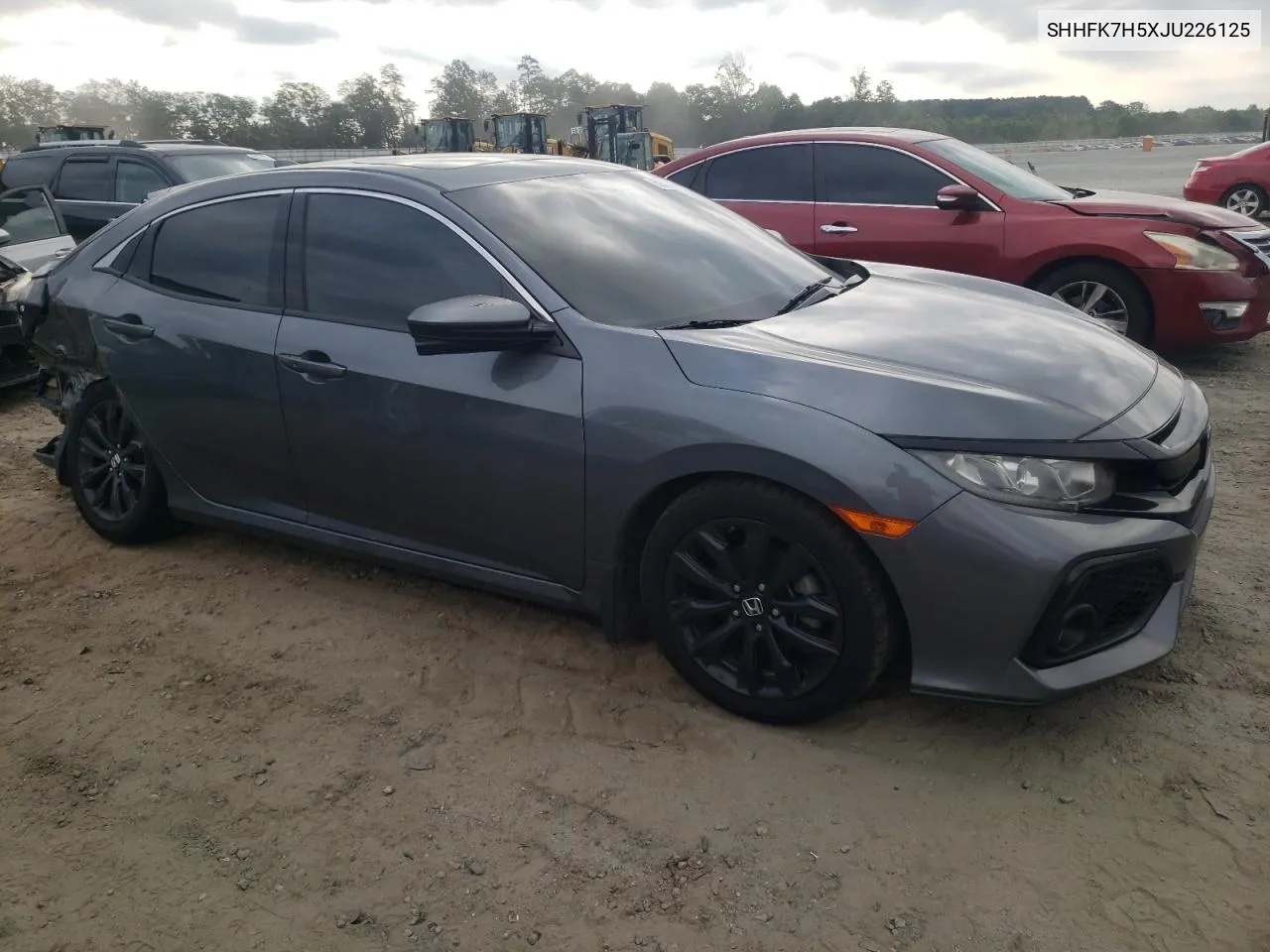 SHHFK7H5XJU226125 2018 Honda Civic Ex