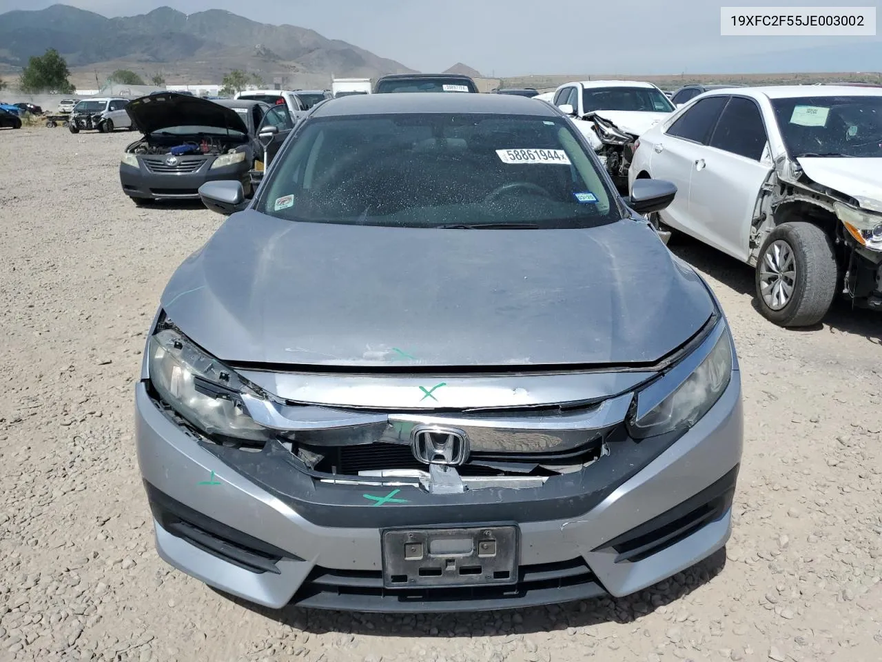 19XFC2F55JE003002 2018 Honda Civic Lx