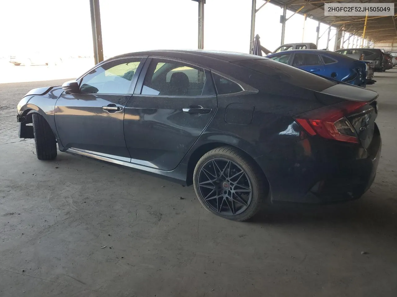 2HGFC2F52JH505049 2018 Honda Civic Lx