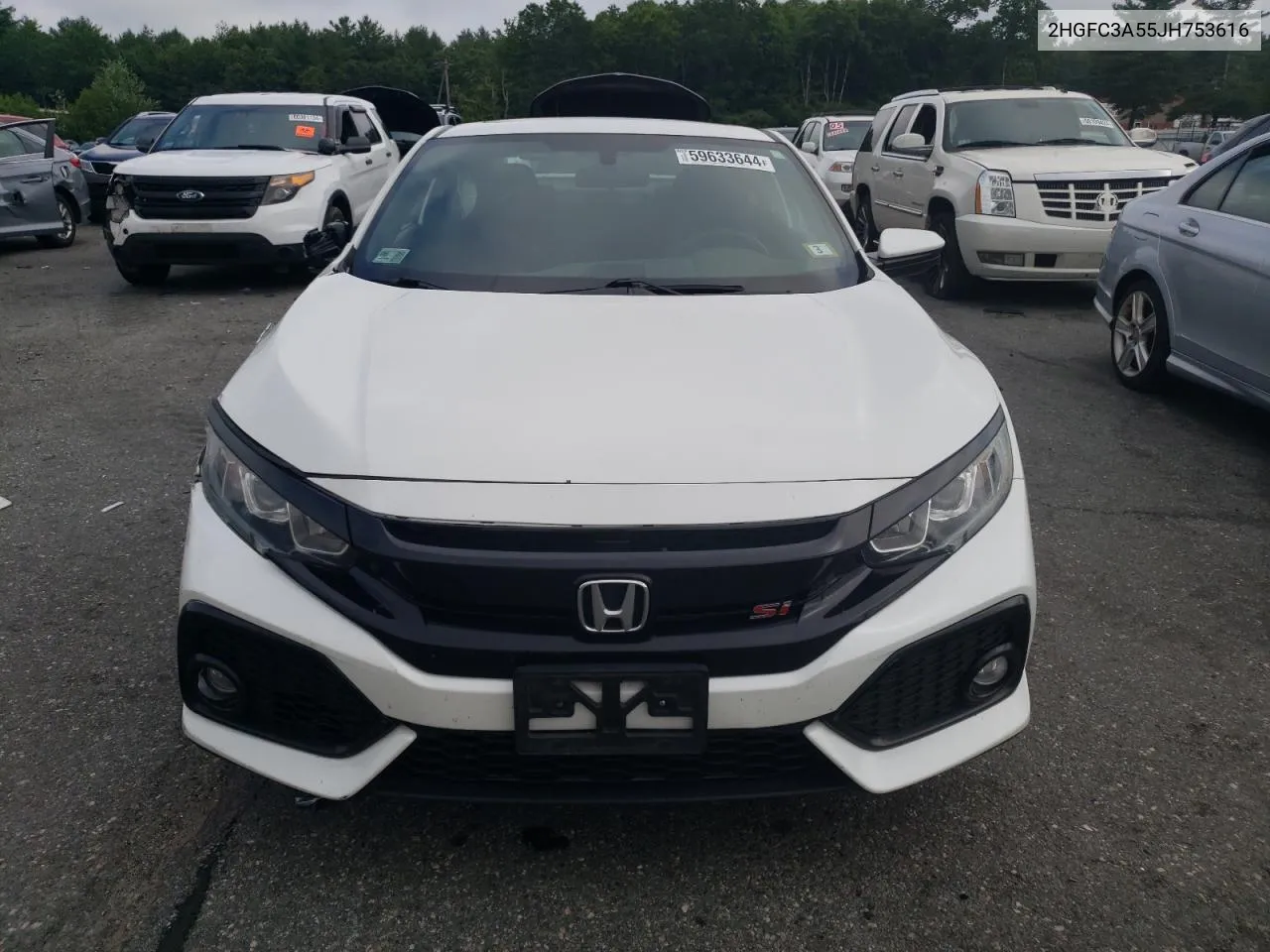 2HGFC3A55JH753616 2018 Honda Civic Si