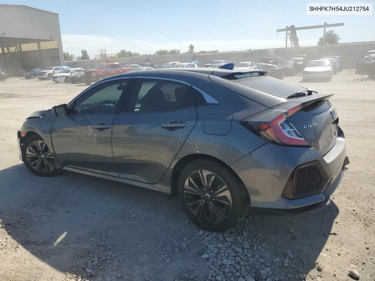 2018 Honda Civic Ex VIN: SHHFK7H54JU212754 Lot: 59835504