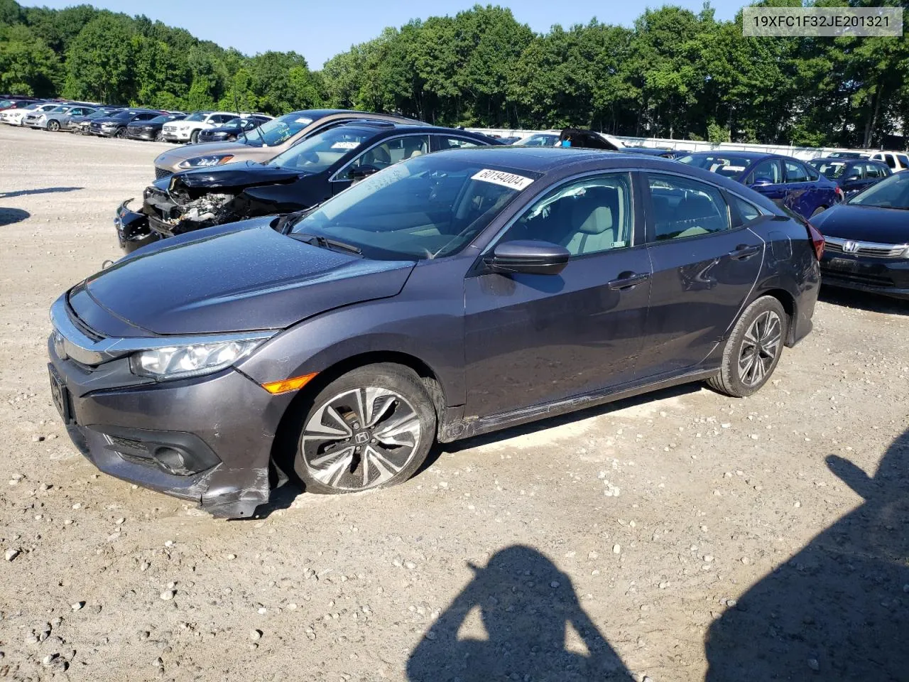 19XFC1F32JE201321 2018 Honda Civic Ex