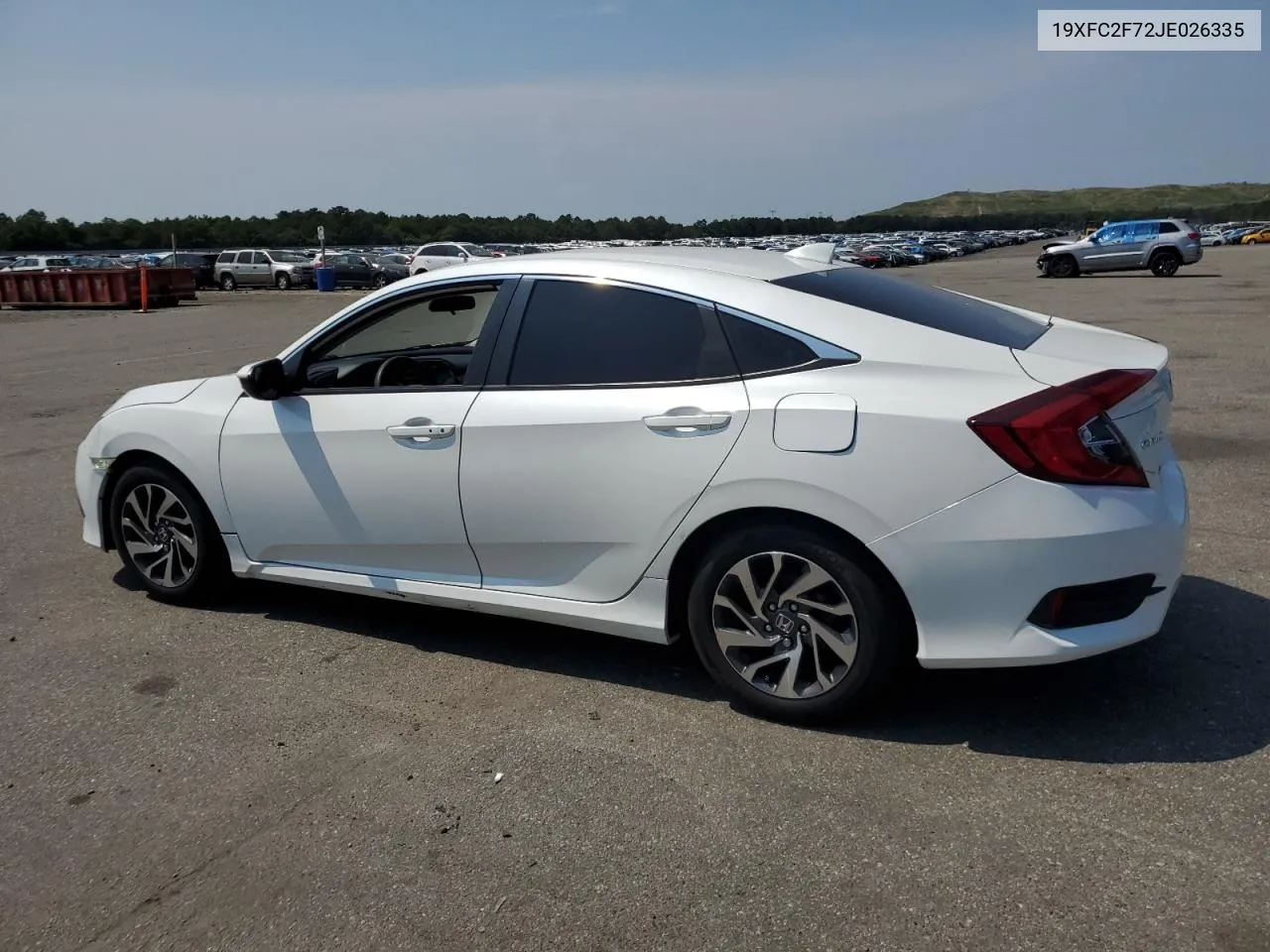 2018 Honda Civic Ex VIN: 19XFC2F72JE026335 Lot: 60236484