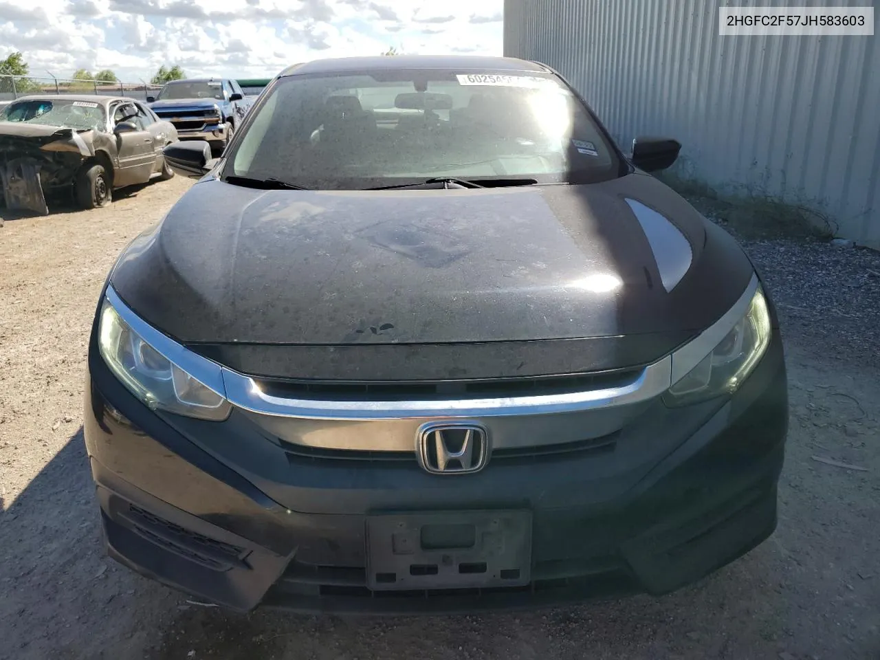 2HGFC2F57JH583603 2018 Honda Civic Lx