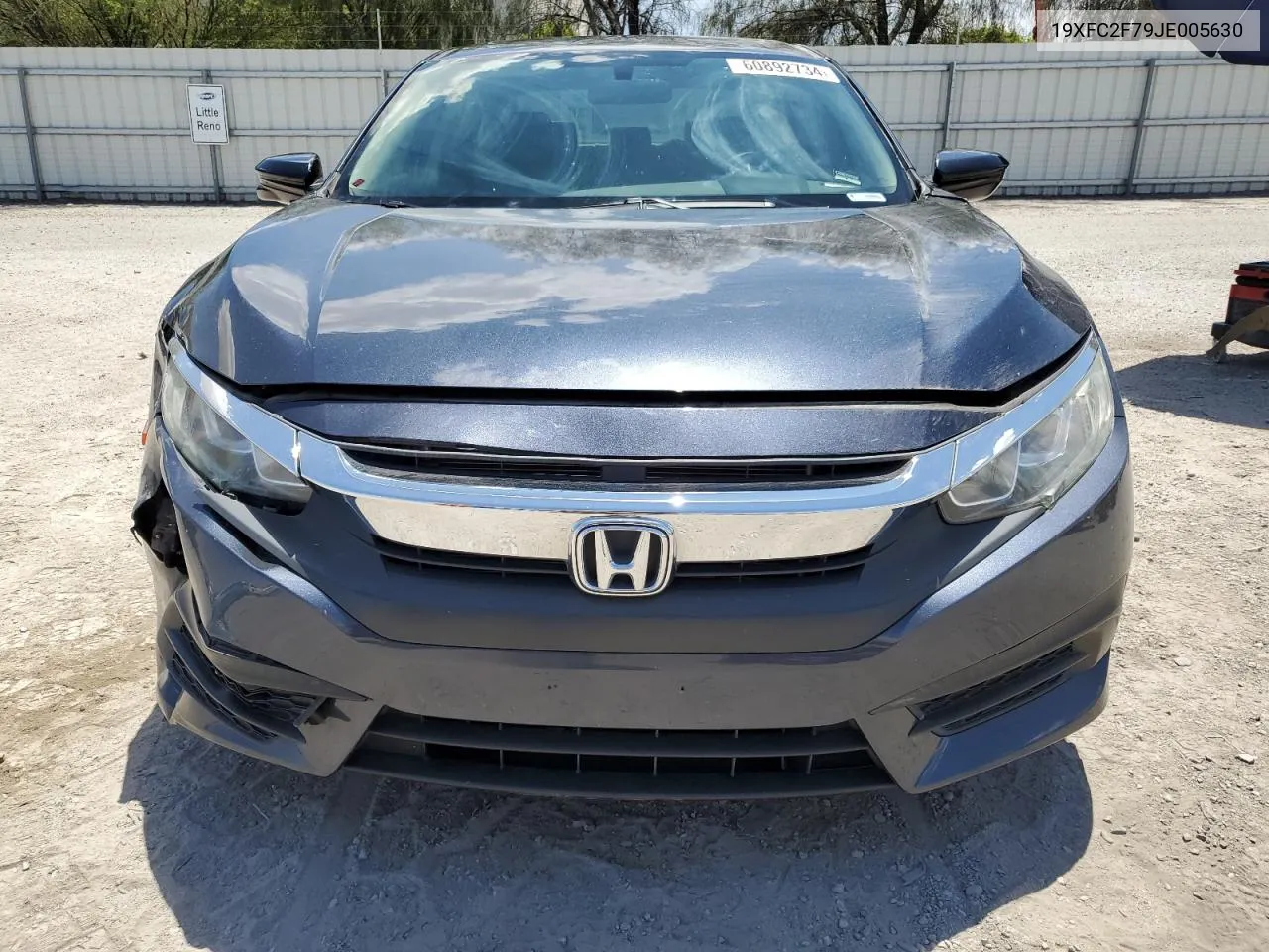 19XFC2F79JE005630 2018 Honda Civic Ex