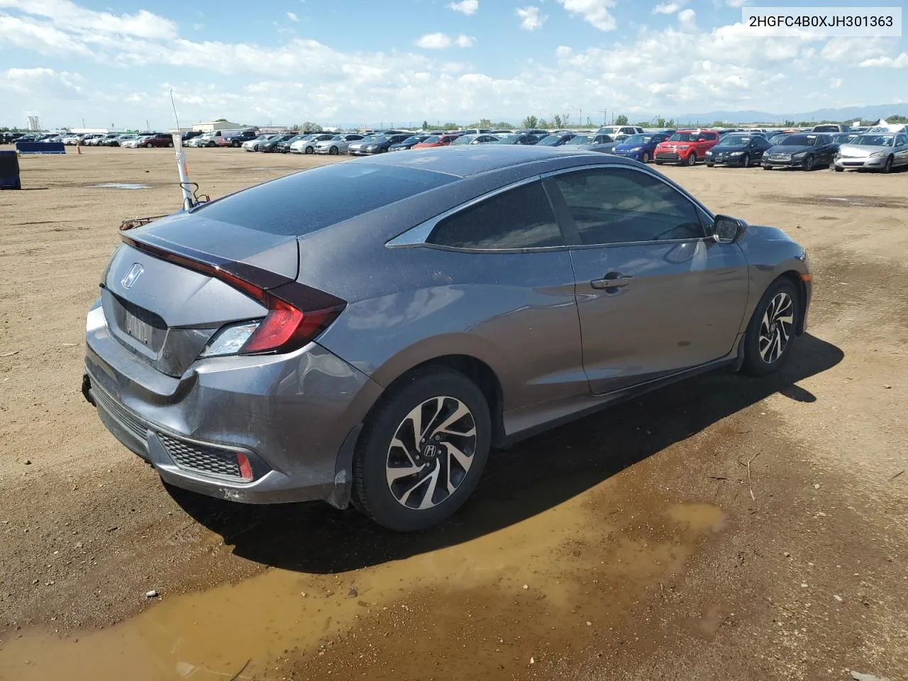 2HGFC4B0XJH301363 2018 Honda Civic Lx