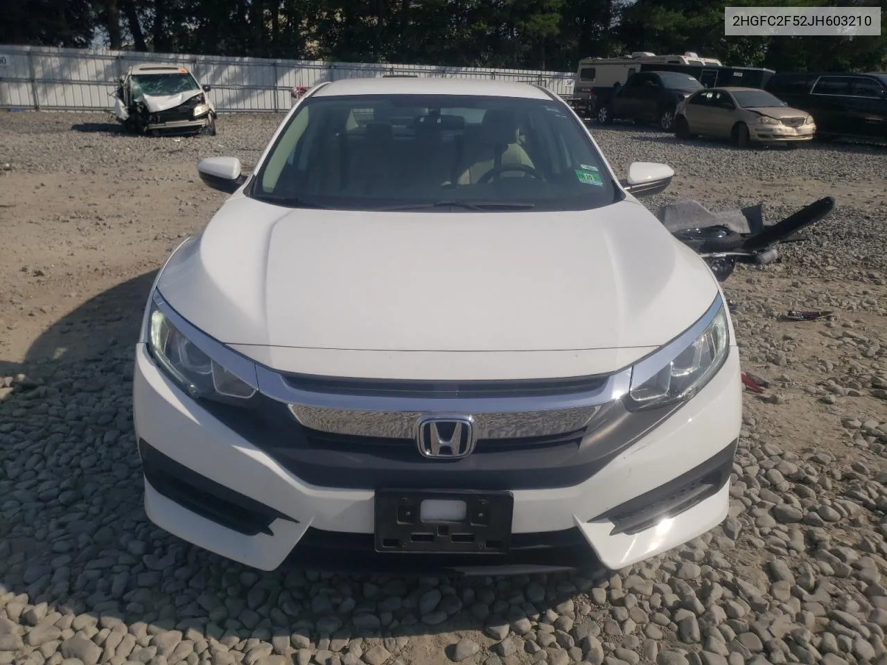 2018 Honda Civic Lx VIN: 2HGFC2F52JH603210 Lot: 61038944