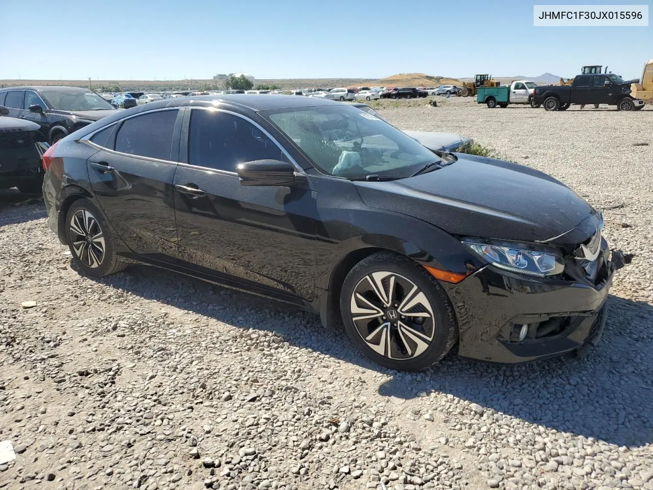 2018 Honda Civic Ex VIN: JHMFC1F30JX015596 Lot: 61573844