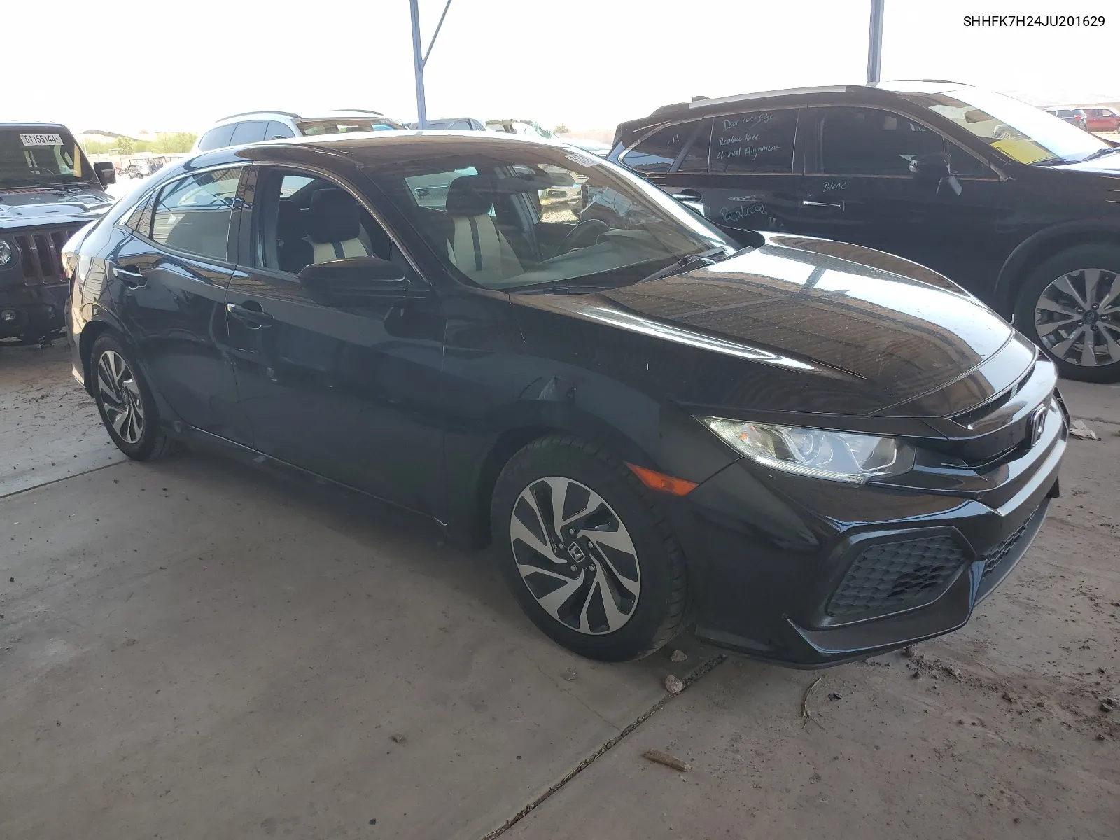 SHHFK7H24JU201629 2018 Honda Civic Lx