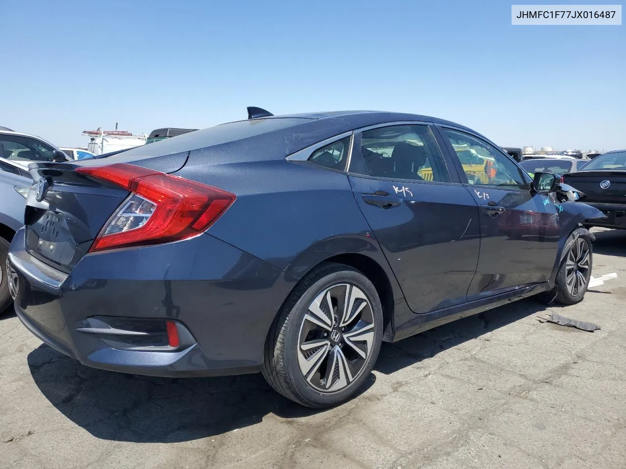 JHMFC1F77JX016487 2018 Honda Civic Exl