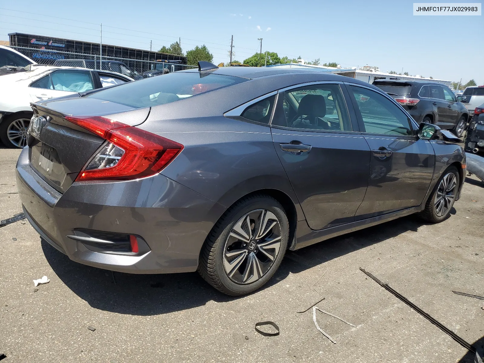 2018 Honda Civic Exl VIN: JHMFC1F77JX029983 Lot: 62638964