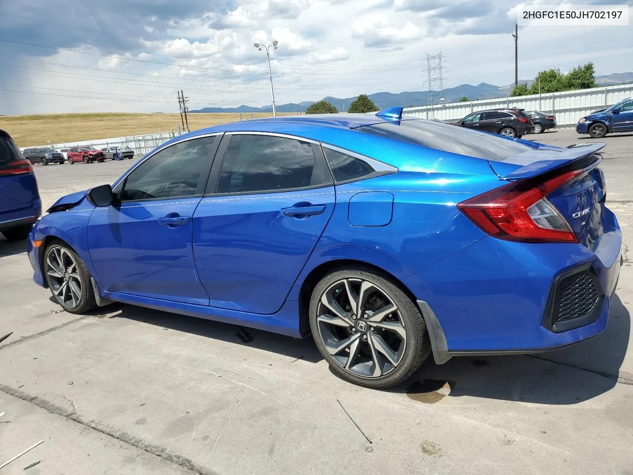 2HGFC1E50JH702197 2018 Honda Civic Si