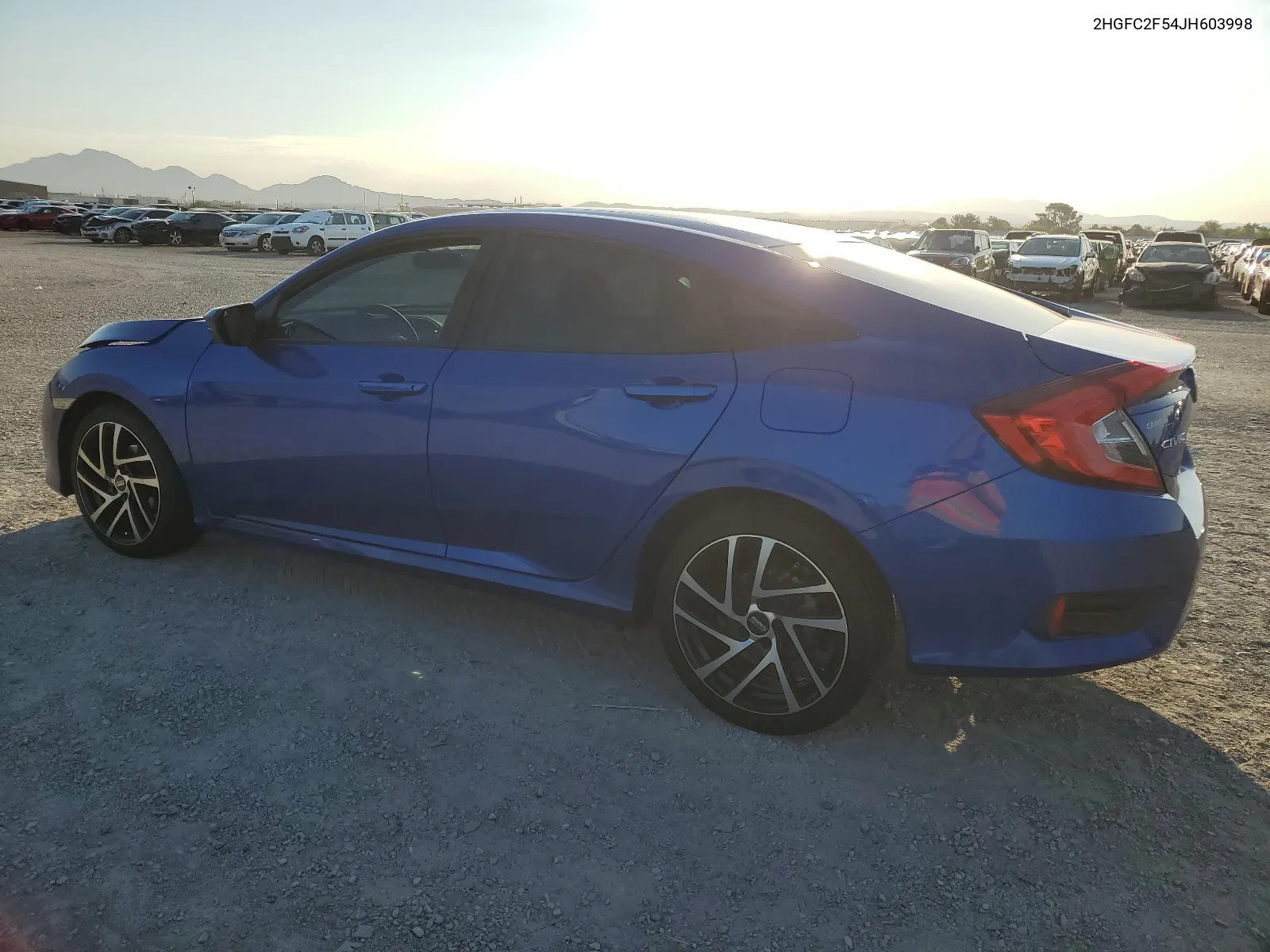 2018 Honda Civic Lx VIN: 2HGFC2F54JH603998 Lot: 63249374