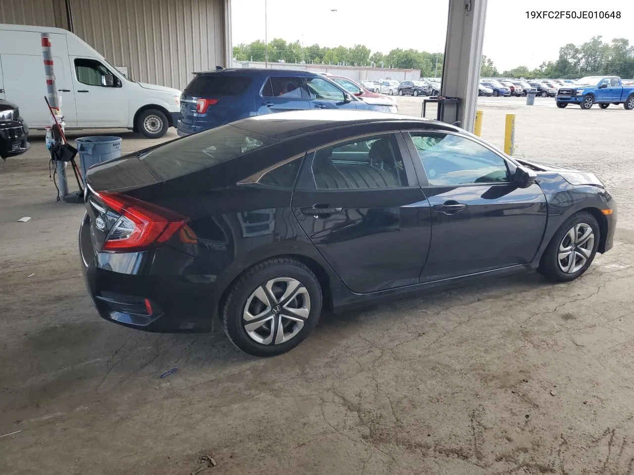 2018 Honda Civic Lx VIN: 19XFC2F50JE010648 Lot: 63968924