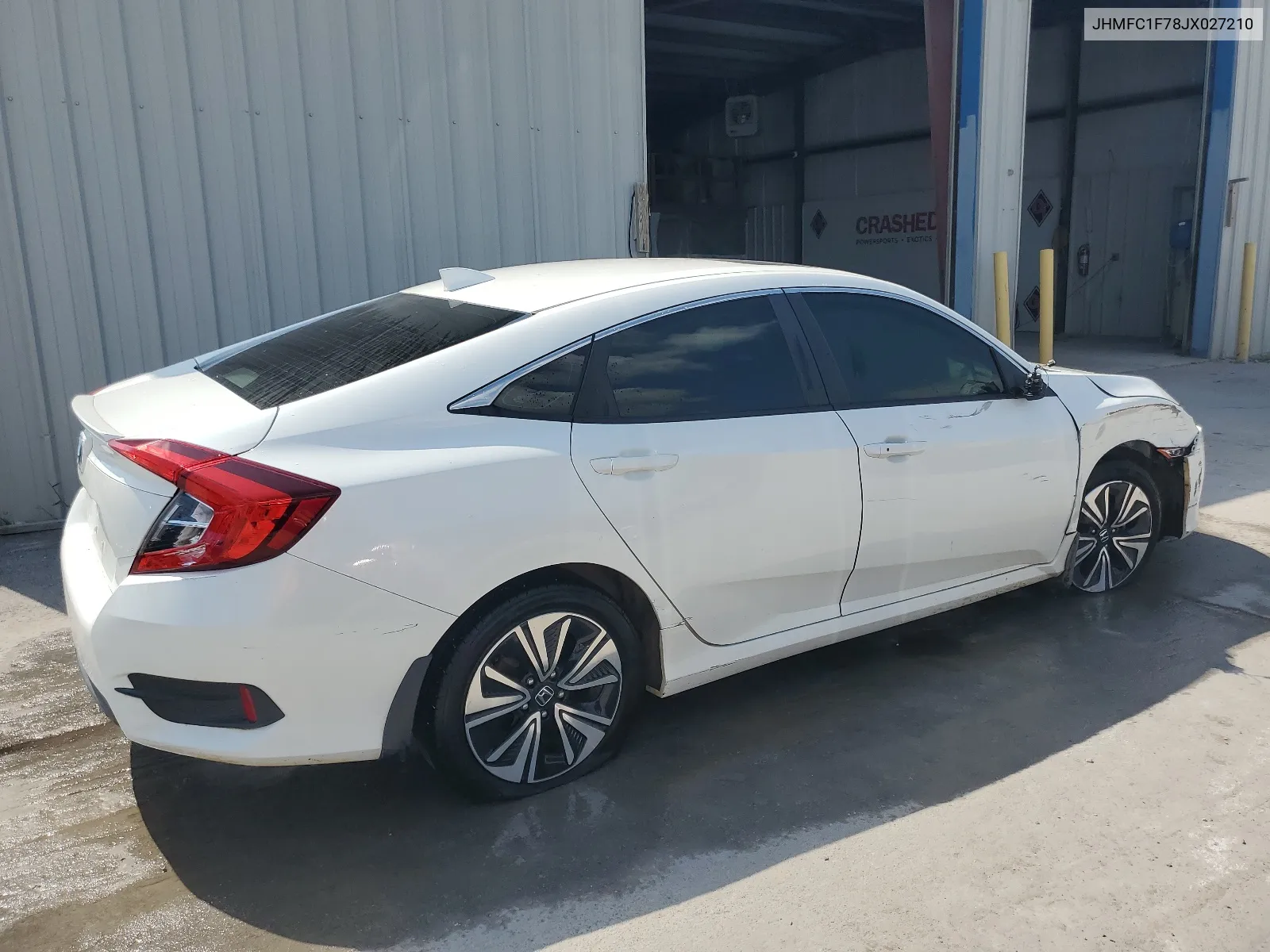 2018 Honda Civic Exl VIN: JHMFC1F78JX027210 Lot: 64033384