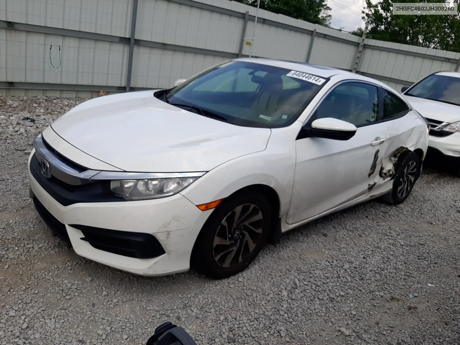 2HGFC4B02JH308260 2018 Honda Civic Lx