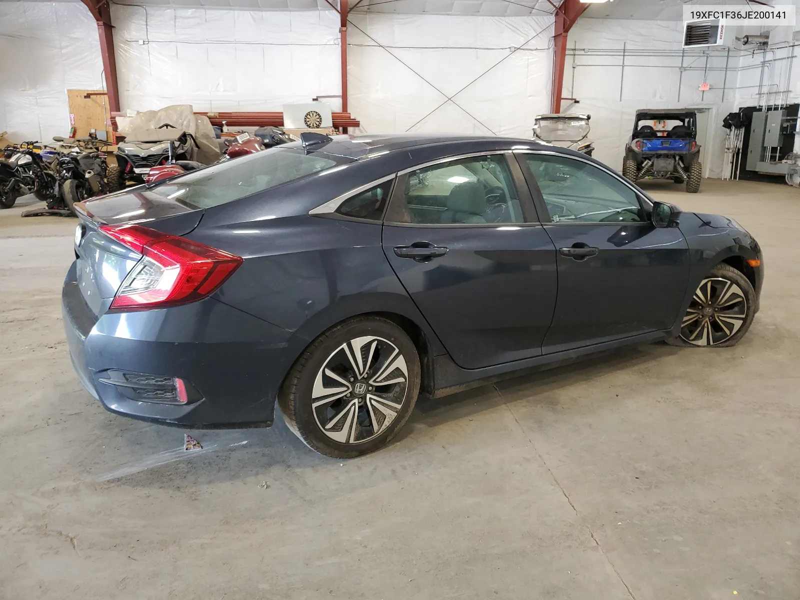 2018 Honda Civic Ex VIN: 19XFC1F36JE200141 Lot: 64220104