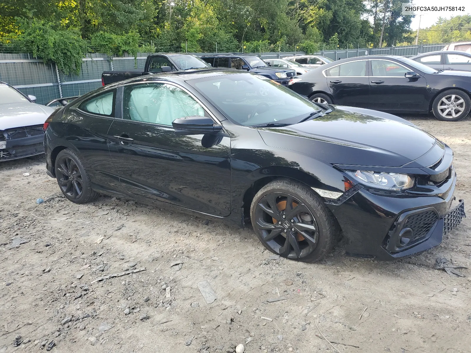 2HGFC3A50JH758142 2018 Honda Civic Si