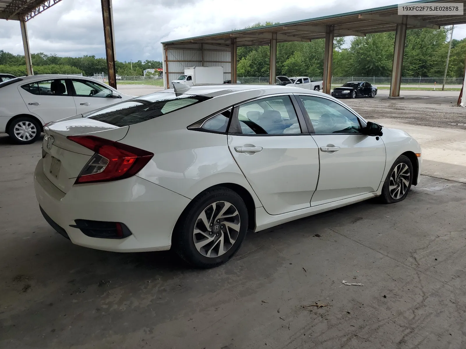 19XFC2F75JE028578 2018 Honda Civic Ex