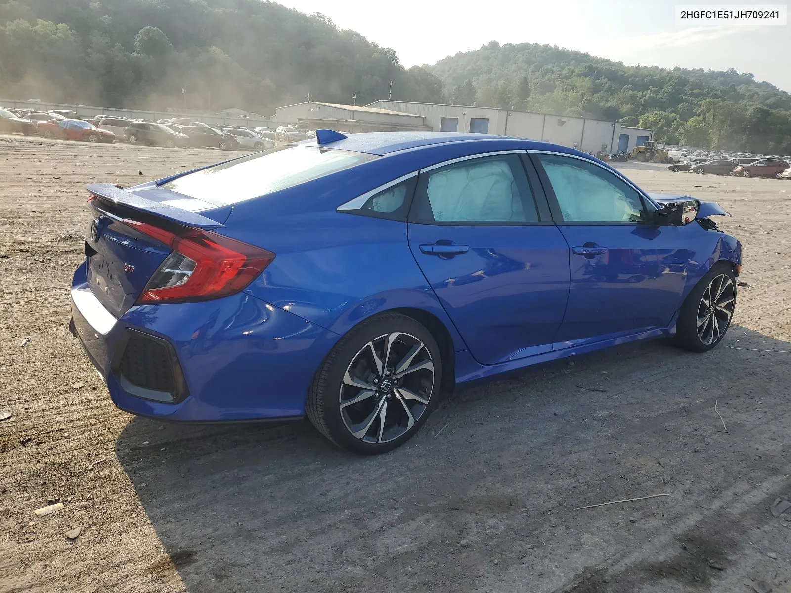 2018 Honda Civic Si VIN: 2HGFC1E51JH709241 Lot: 65018274