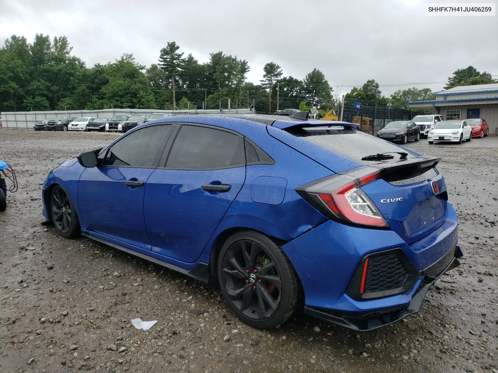 2018 Honda Civic Sport VIN: SHHFK7H41JU406259 Lot: 65112314