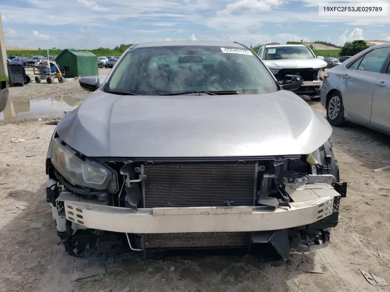 19XFC2F53JE029789 2018 Honda Civic Lx