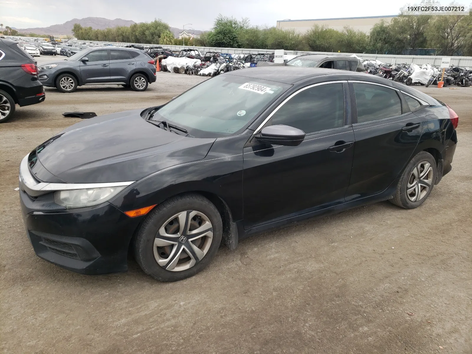 19XFC2F53JE007212 2018 Honda Civic Lx