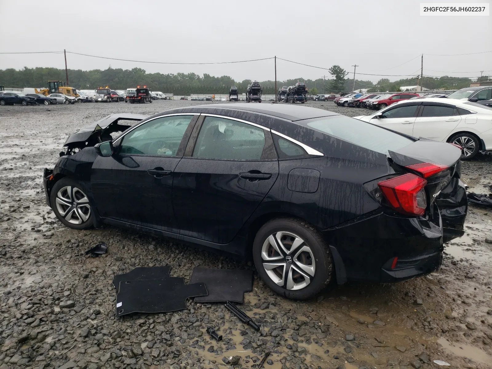 2018 Honda Civic Lx VIN: 2HGFC2F56JH602237 Lot: 66460284