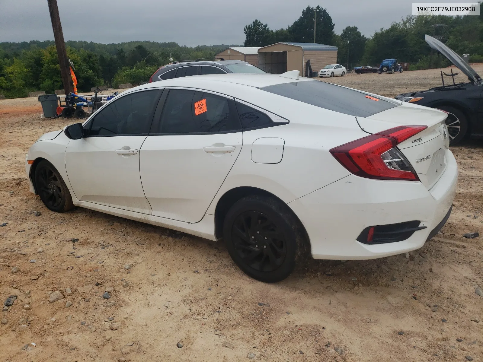 19XFC2F79JE032908 2018 Honda Civic Ex