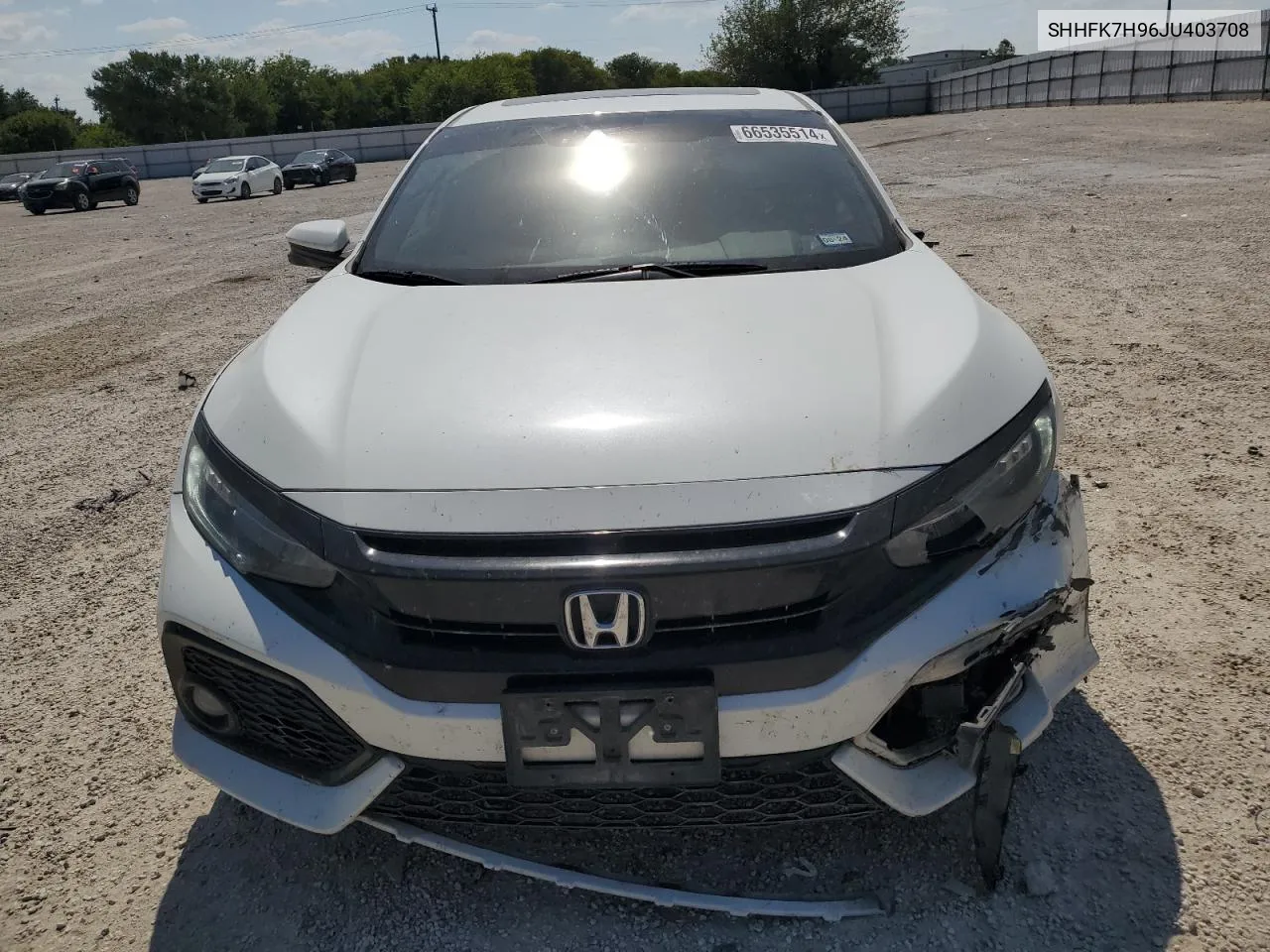 SHHFK7H96JU403708 2018 Honda Civic Sport Touring