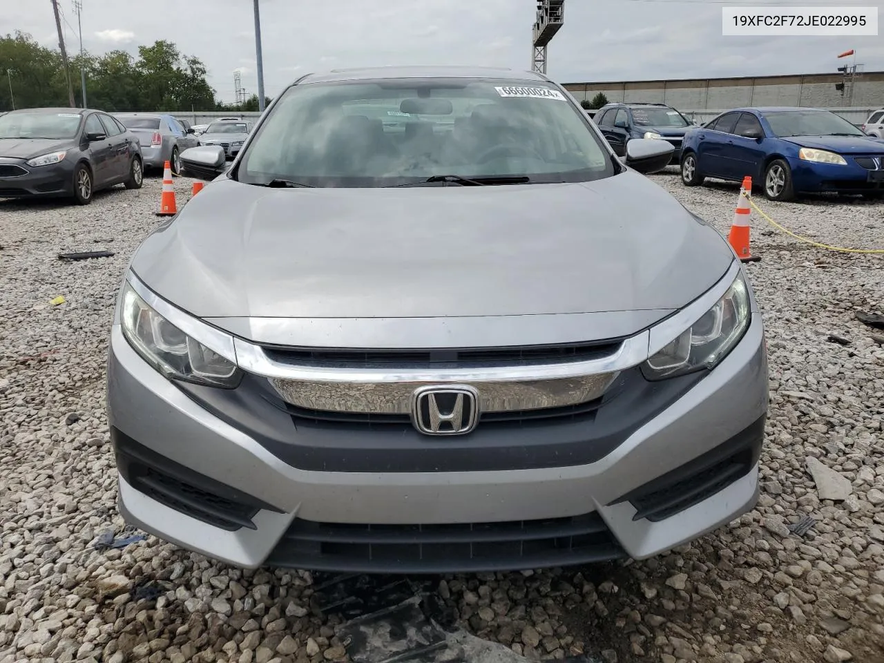 2018 Honda Civic Ex VIN: 19XFC2F72JE022995 Lot: 66600024