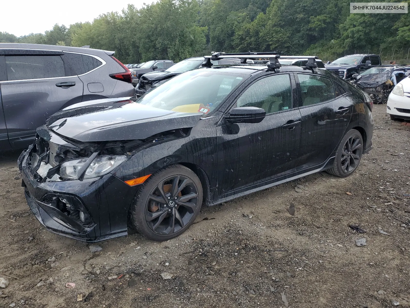 SHHFK7G44JU224542 2018 Honda Civic Sport