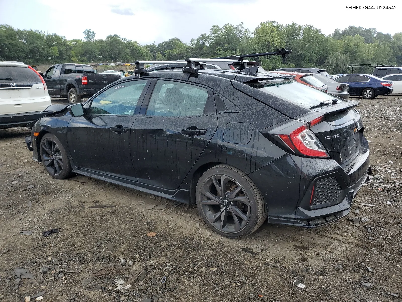 SHHFK7G44JU224542 2018 Honda Civic Sport