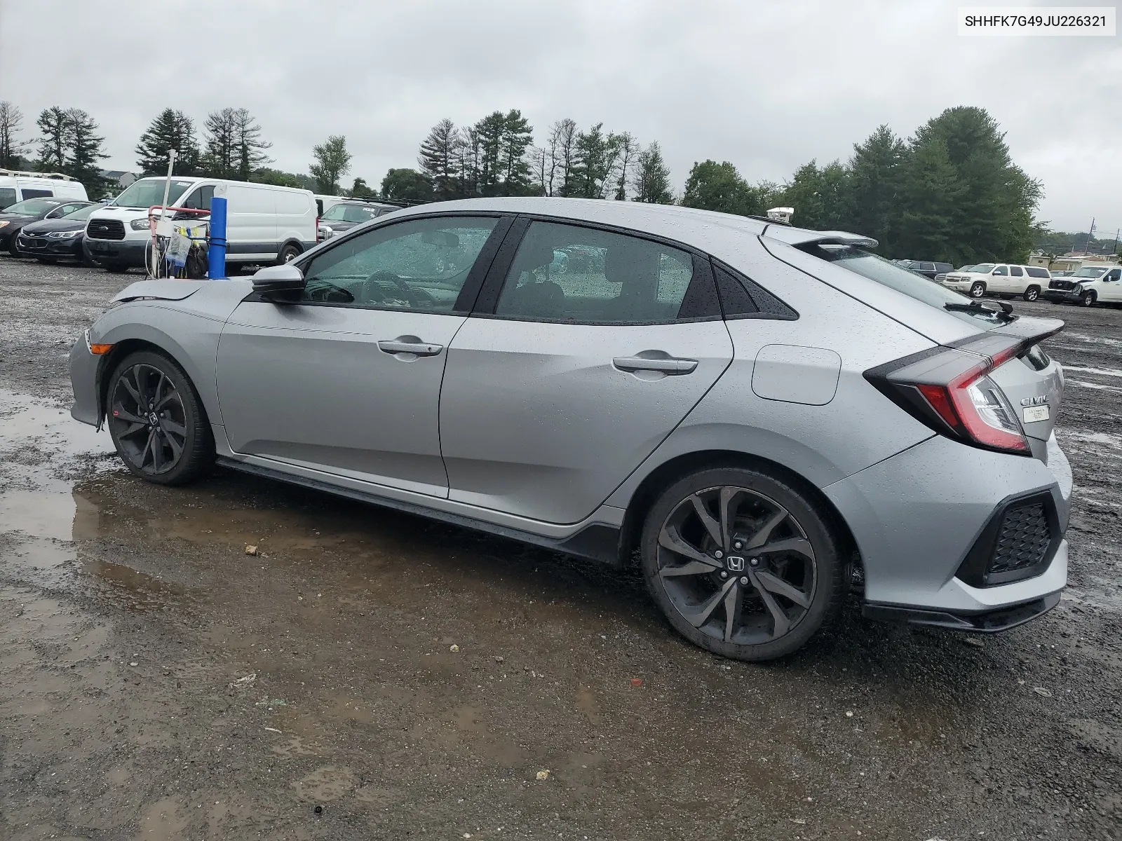 SHHFK7G49JU226321 2018 Honda Civic Sport