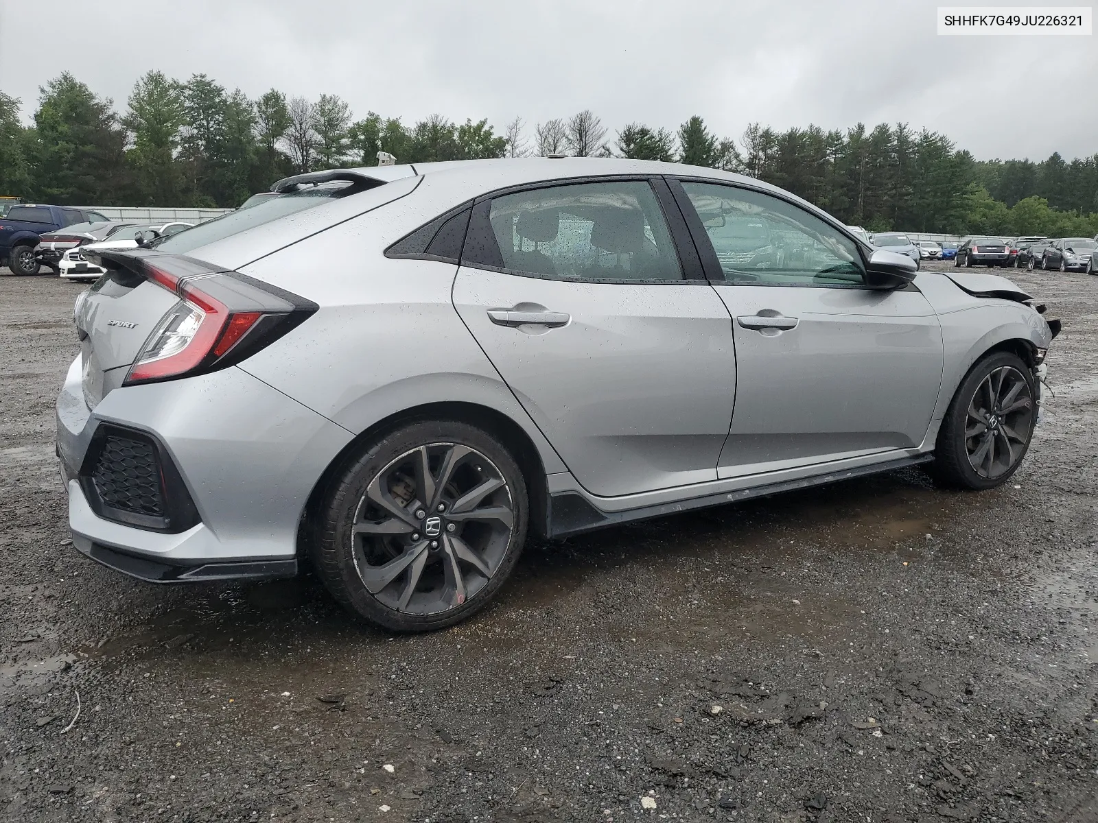 SHHFK7G49JU226321 2018 Honda Civic Sport