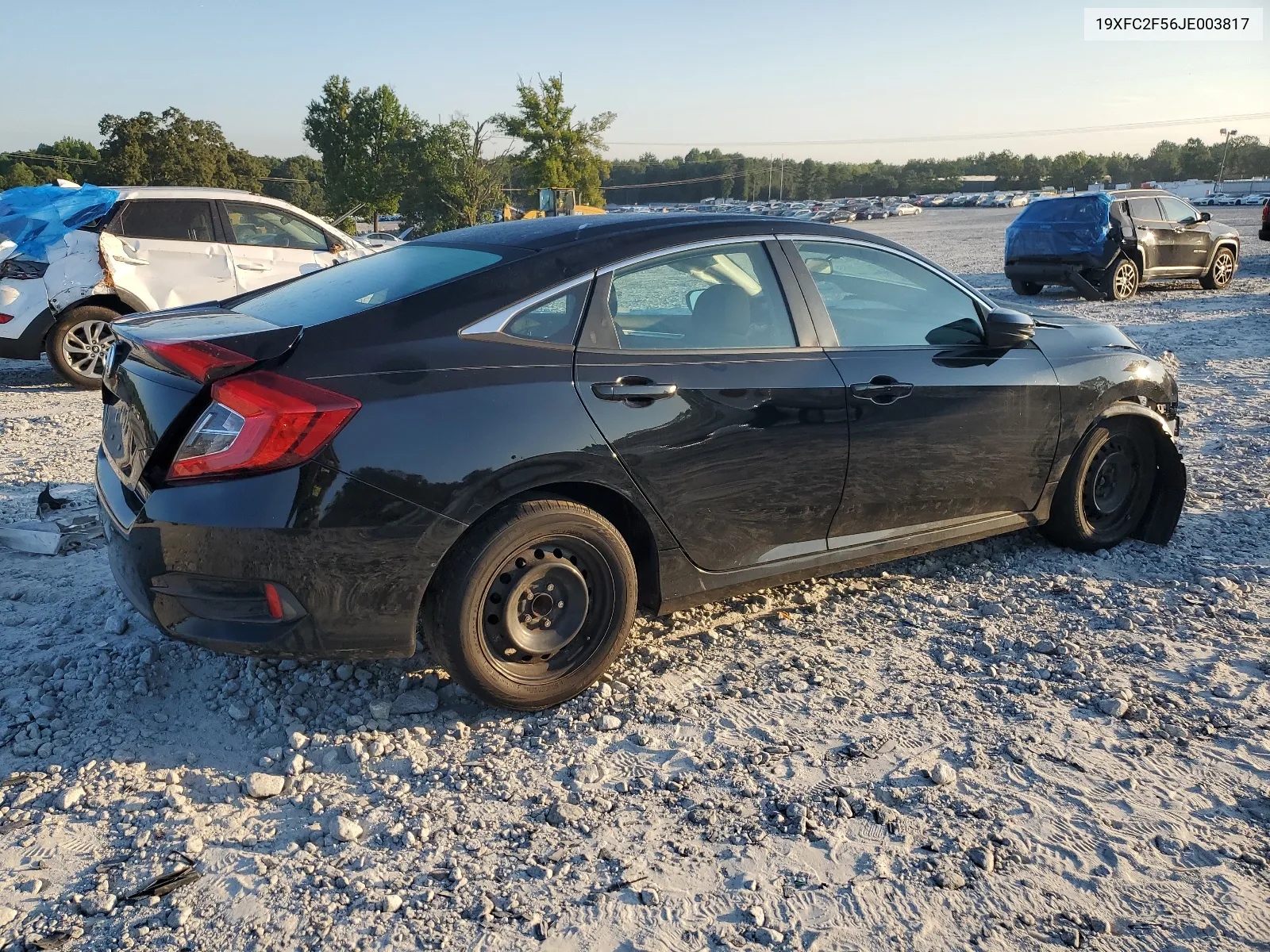 2018 Honda Civic Lx VIN: 19XFC2F56JE003817 Lot: 67286274