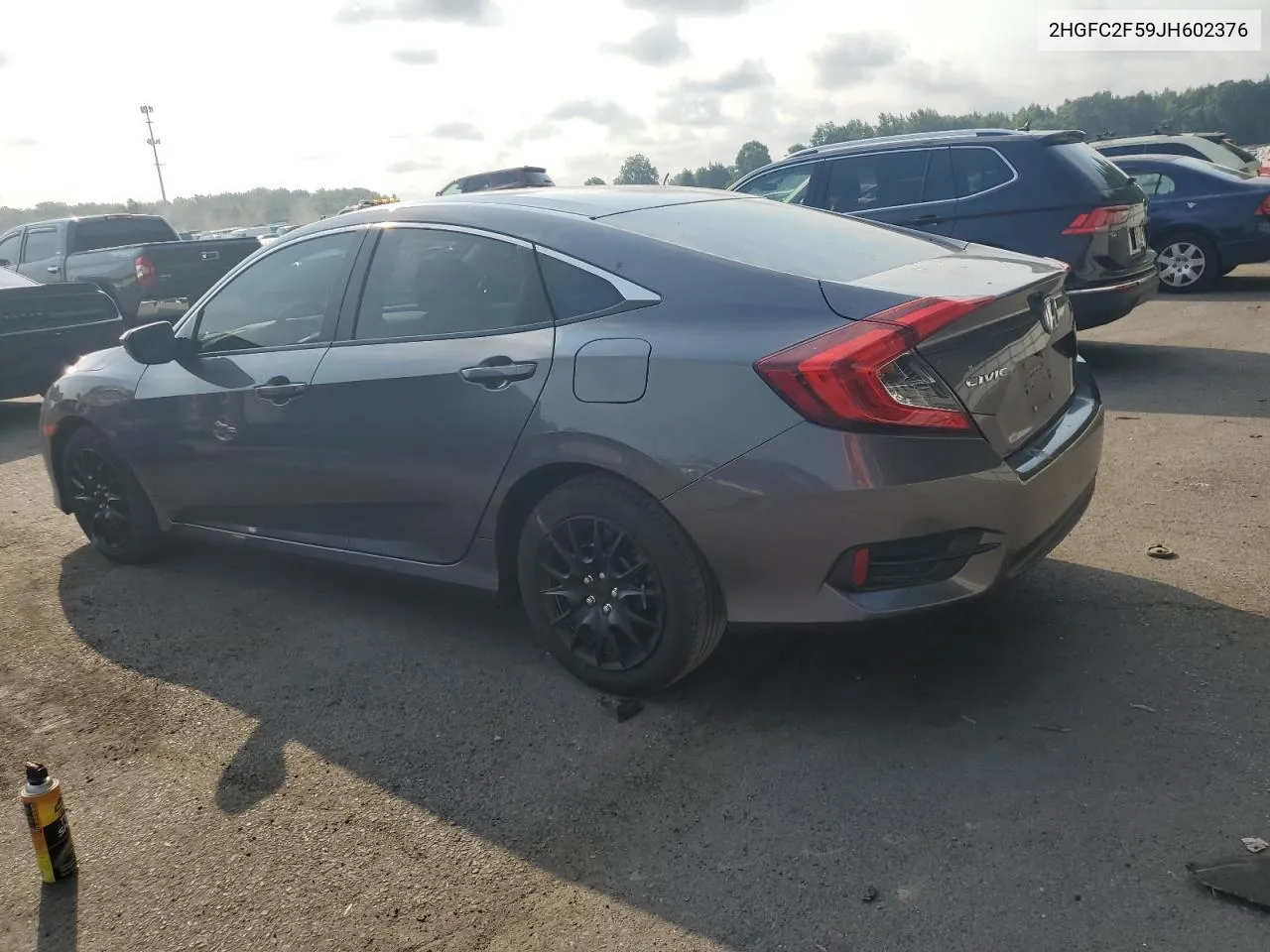 2018 Honda Civic Lx VIN: 2HGFC2F59JH602376 Lot: 67444734