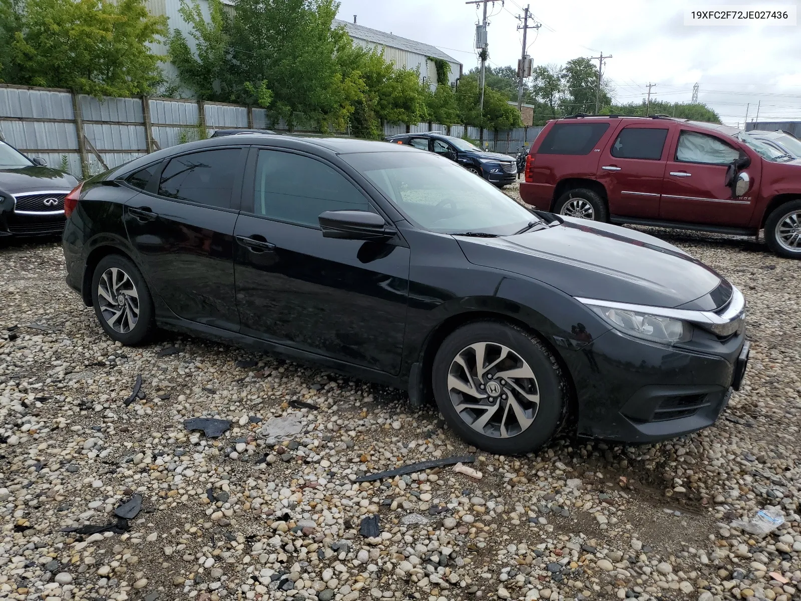 2018 Honda Civic Ex VIN: 19XFC2F72JE027436 Lot: 67786154