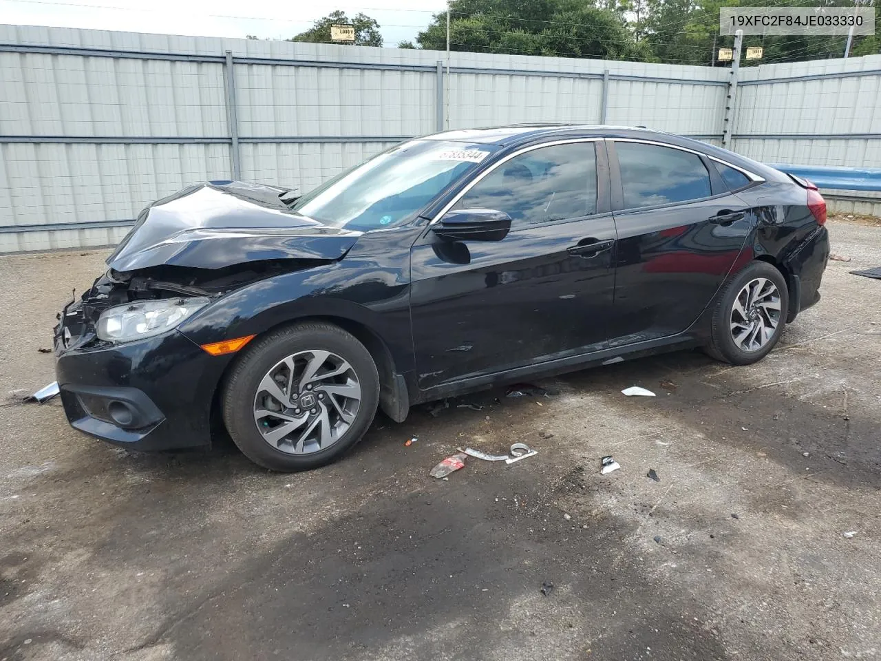 2018 Honda Civic Ex VIN: 19XFC2F84JE033330 Lot: 67835344