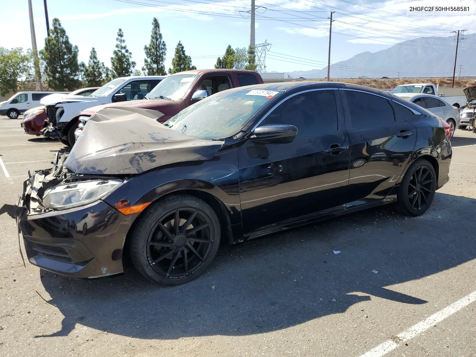 2HGFC2F50HH568581 2018 Honda Civic Lx