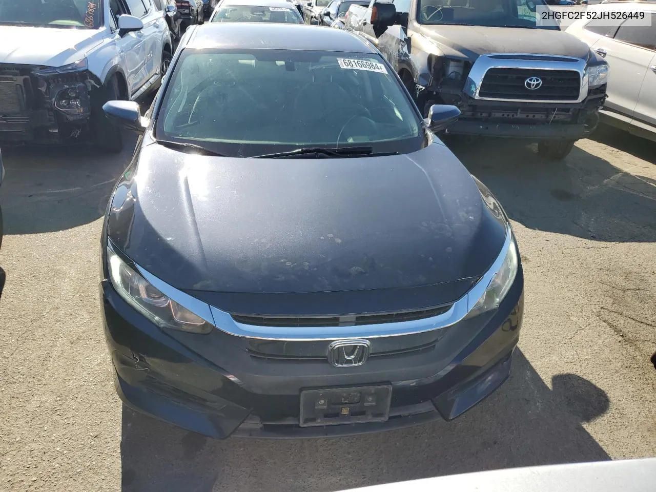 2HGFC2F52JH526449 2018 Honda Civic Lx