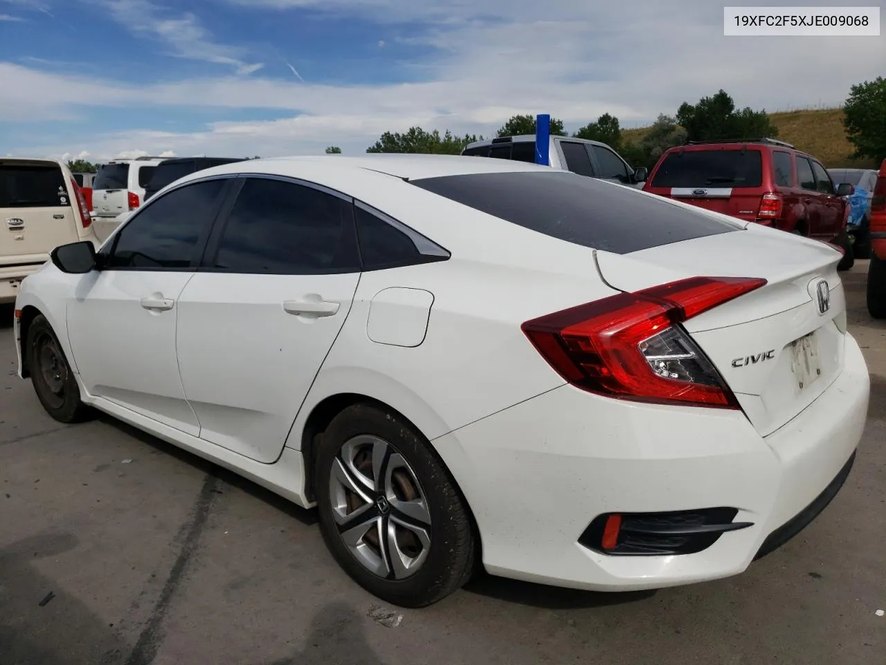 2018 Honda Civic Lx VIN: 19XFC2F5XJE009068 Lot: 68182114